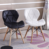 现代简约舒适休闲椅创意时尚设计师蝴蝶椅特价家用靠背PU皮电脑椅