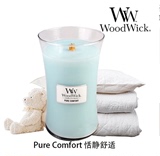 Woodwick Candle进口木芯香薰蜡烛  天然植物精油 大瓶香薰蜡烛