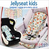 【韩国进口正品】jellypop宝宝手推车凉席/安全座椅凉垫坐垫冰垫