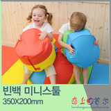 【韩国直送】儿童双色可爱防滑凳子/迷你单人沙发椅子/透气性好