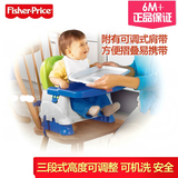 费雪Fisher Price宝宝小餐椅便携式可折叠婴儿轻便餐桌V8638 P010
