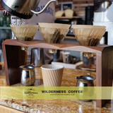 进口实木手冲咖啡滤杯架精品咖啡手冲架 咖啡师专用 吧台必备