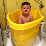 超大号儿童洗澡桶大码宝宝沐浴桶小孩泡澡桶婴儿塑料澡盆加厚可坐