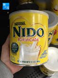 美国直邮Nestle雀巢NIDO儿童成人中老年全脂奶粉360g