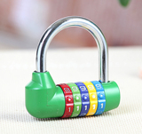 JH-5206五轮全金属密码锁箱包锁健身房锁抽屉锁门锁书桌锁