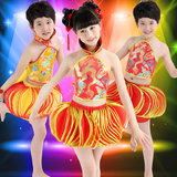 六一儿童节新款灯笼裤民族演出服幼儿男女童中国节舞蹈表演服装