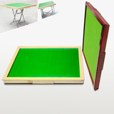 实木麻将桌面台面手动式简易型实木棋牌桌户外手搓麻将台面板包邮