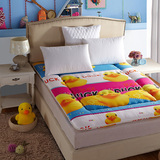 全棉加厚床垫 舒适透气立体床上用品时尚家居夹棉床垫1.5/1.8m