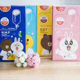 韩国代购新款可莱丝NMF卡通动物水库面膜补水保湿弹力美白10片 盒