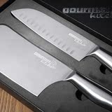 gourmet kitchen魔幻厨房专用不锈钢中式菜刀日式厨刀2件套厨房刀
