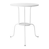 宜家IKEA专业代购   林德维  边桌, 圆桌  电脑桌 白色