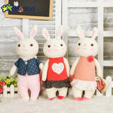 可爱小兔子毛绒玩具布娃娃玩偶2-3岁宝宝创意公仔生日礼物送女生