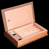 COHIBA高希霸雪茄套 便捷旅行保湿盒 内含雪茄刀+湿度计+加湿条