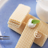 日本进口零食品 梦创意 香草味威化饼干 宝宝婴儿代餐辅食 50g