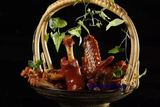 促销高端酒店饭店用品餐具意境特色创意紫砂陶瓷蔬菜水果凉菜盘