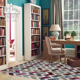 伊兹尼克土耳其原装进口地毯欧美式北欧宜家简约几何图案客厅卧室