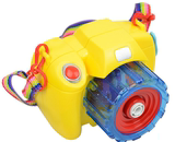 【柠檬麻麻推荐】儿童玩具 夏日户外  自带音乐 手动泡泡彩色相机