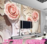 3d立体浮雕中式电视背景墙大型定制壁画墙纸玉雕壁纸无缝卧室墙布