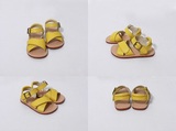 夏天儿童凉鞋 mikihouse定制款 黄色凉鞋 儿童潮鞋  魔术贴凉鞋