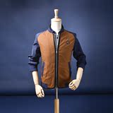 D578春季16年最新款品牌剪标男装夹克透气舒适男士修身外套茄克衫