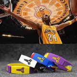 科比退役纪念nba湖人队篮球星手环kobe运动硅胶能量腕带手环