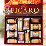 日本进口零食品 三立费加洛综合饼干点心礼盒6口味48枚 送女友