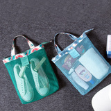 手提洗漱包便携旅行必备化妆包透明防水包游泳化妆品收纳包收纳袋