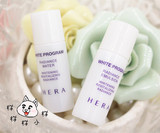 韩国HERA赫拉美白系列水乳套装小样保湿美白淡斑提亮肤色5ml*2