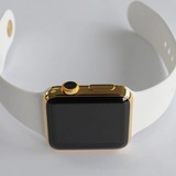 苹果手表镀金版38/42毫米iwatch /apple watch 硅胶表带智能手表