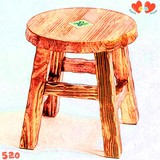 正品全实木头环保成人宜家用复古原木小圆凳儿童踏脚换鞋矮板凳子