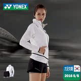 羽毛球服套装女款长袖衣服yy尤尼克斯yonex白色时尚潮流2016新款