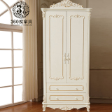 欧式衣柜 小户型 板式衣橱 卧室家具 白色烤漆立柜简约 特价促销