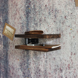 复古实木一字隔板架子机顶盒搁架铁艺书架创意水管墙上装饰置物架