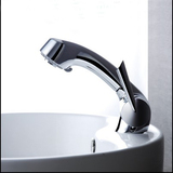 德国品牌进口全铜冷热浴室抽拉伸缩式水龙头洗手洗脸盆面盆龙头