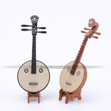 民族乐器模型中国风特色木质工艺品装饰摆件小道具商务出国礼品阮