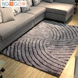 特价欧式3D立体弹力丝地毯客厅茶几卧室床边满铺地毯长方形可定制