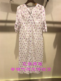 包邮朗姿女装专柜代购16夏款连衣裙可以议价LC16204WOP112I1-2680