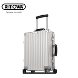 现货正品RIMOWA日默瓦Classic复古铝镁合金铝框拉杆箱旅行登机箱