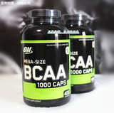 美国直购 On欧普特蒙 BCAA 1000caps支链氨基酸胶囊 400粒