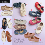部分现货英国NEXT代购女童宝宝PU芭蕾鞋真皮皮鞋单鞋平底鞋