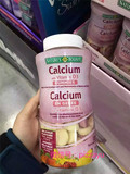 加拿大代购 Calcium vitamin D3 儿童小孩补钙软糖 水果口味120粒