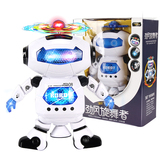 智能旋转唱歌跳舞太空机器人灯光炫酷男女孩儿童电动玩具1-3-6岁