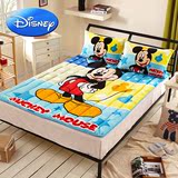正品迪士尼法莱绒可折叠床褥子1.5m/1.8m榻榻米 卡通垫被儿童床垫