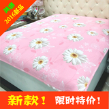 韩国新款1.8x2米斜纹纯棉印花水洗绗缝床盖床单床垫夏凉被水洗被