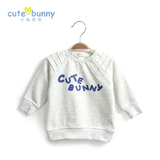 cutebunny2016宝宝春装新款 婴儿卫衣 女童纯棉外套长袖套头衫