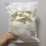 香港代购 Muji无印良品 化妝棉 三角形粉底液海绵粉扑 1包 30个