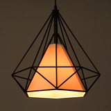 【艺灯空间】现代简约创意艺术钻石吊灯美式餐厅卧室书房灯具灯饰