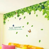 超大田园墙贴纸卧室温馨床头墙上装饰品创意贴画客厅电视背景墙壁