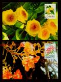 MC-49 珍稀花卉（中马联合发行）总公司极限明信片