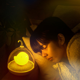 小鸟笼LED小夜灯充电智能声控感应创意卧室床头喂奶婴儿触摸台灯